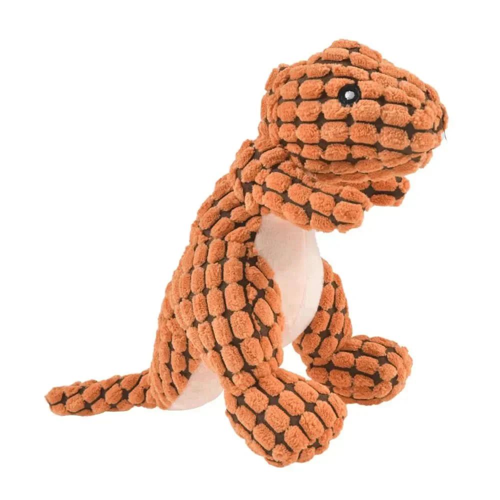 Durable Dinosaur-Shaped Dog Toy