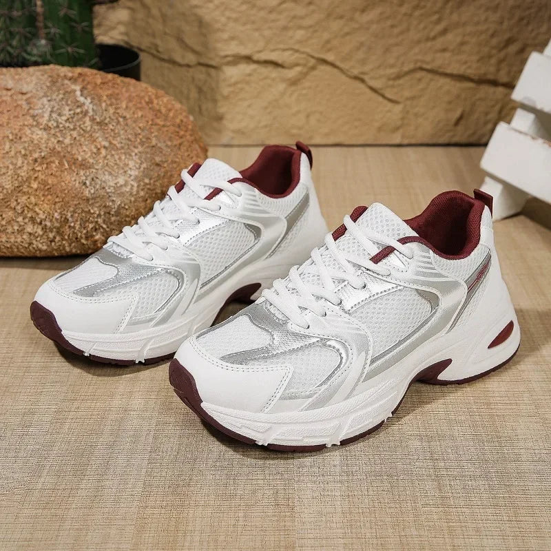 Women's Chunky Sneakers | Lace-Up Closure