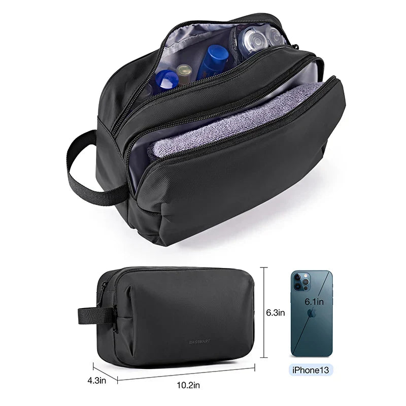 Waterproof Cosmetic Bag for All | Lightweight Toiletry Organizer in S/M/L | Travel Accessory for Toiletries & Makeup | Unisex Travel Organizer