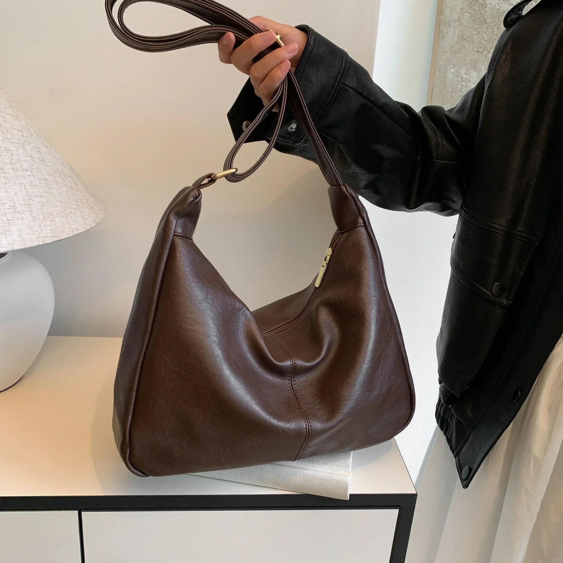 Women's Hobo-Style Handbag | Casual