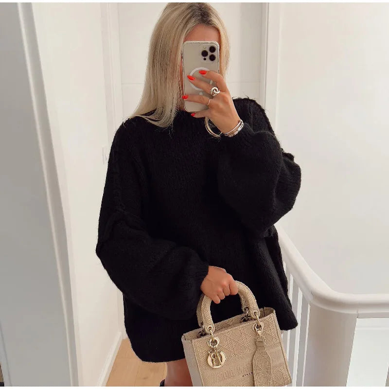 Women's Knit Sweater | Oversized