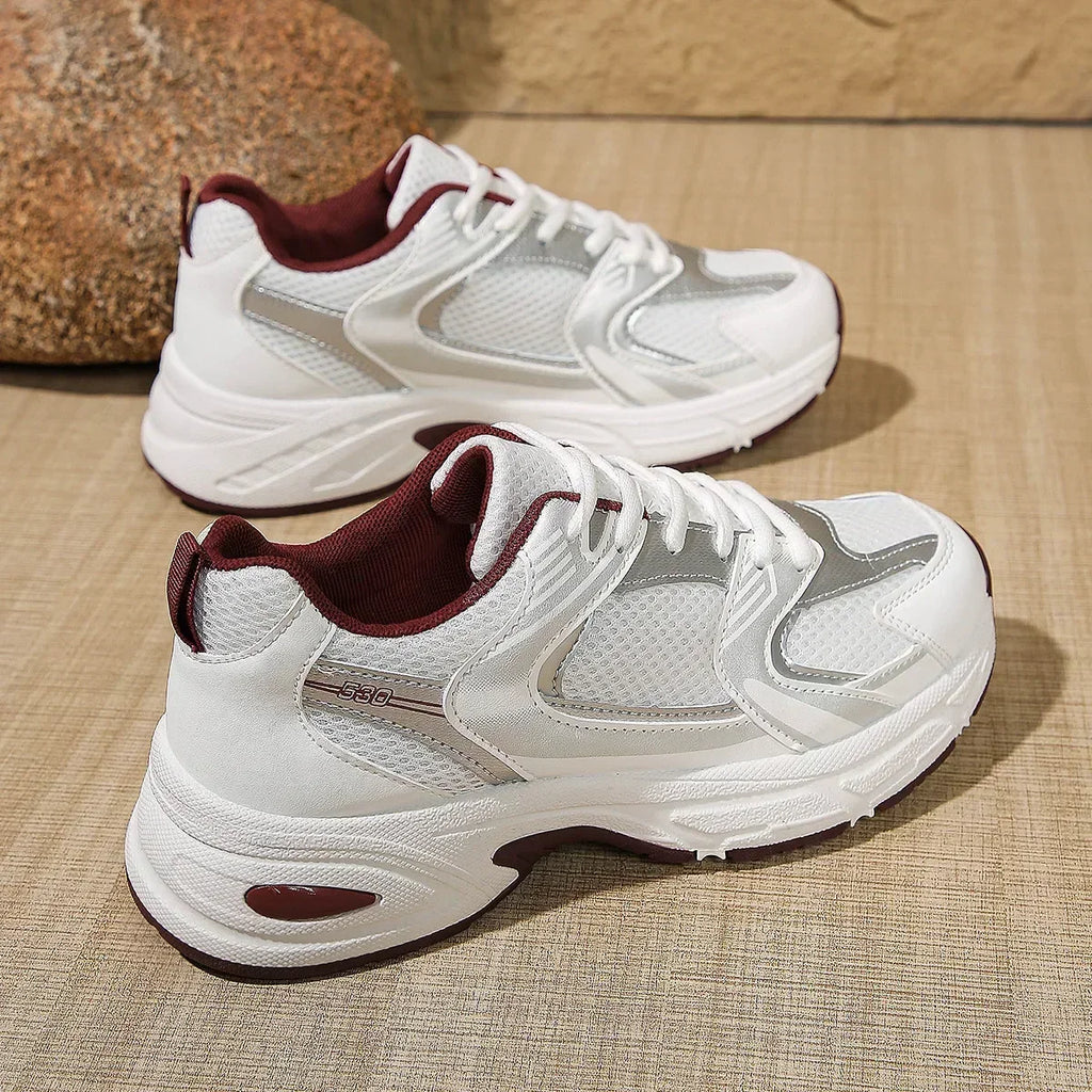 Women's Chunky Sneakers | Lace-Up Closure