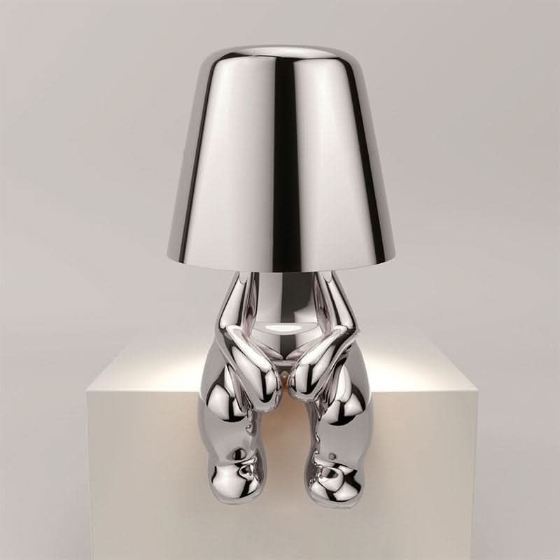 Contemporary LED Table Lamp with Adjustable Brightness