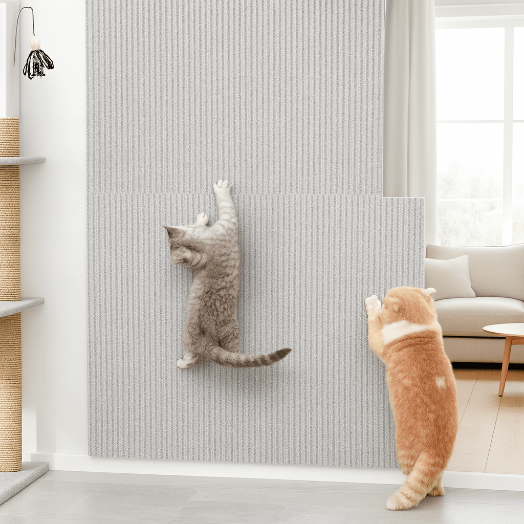 Self-Adhesive Cat Protection Plate to Shield Furniture, Walls, and Carpets