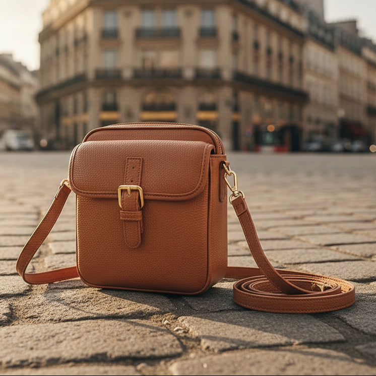 Compact Anti-Theft Bag with Adjustable Strap and Generous Storage Space