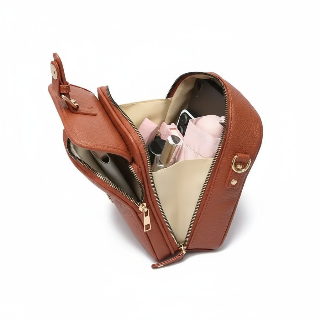 Compact Anti-Theft Bag with Adjustable Strap and Generous Storage Space