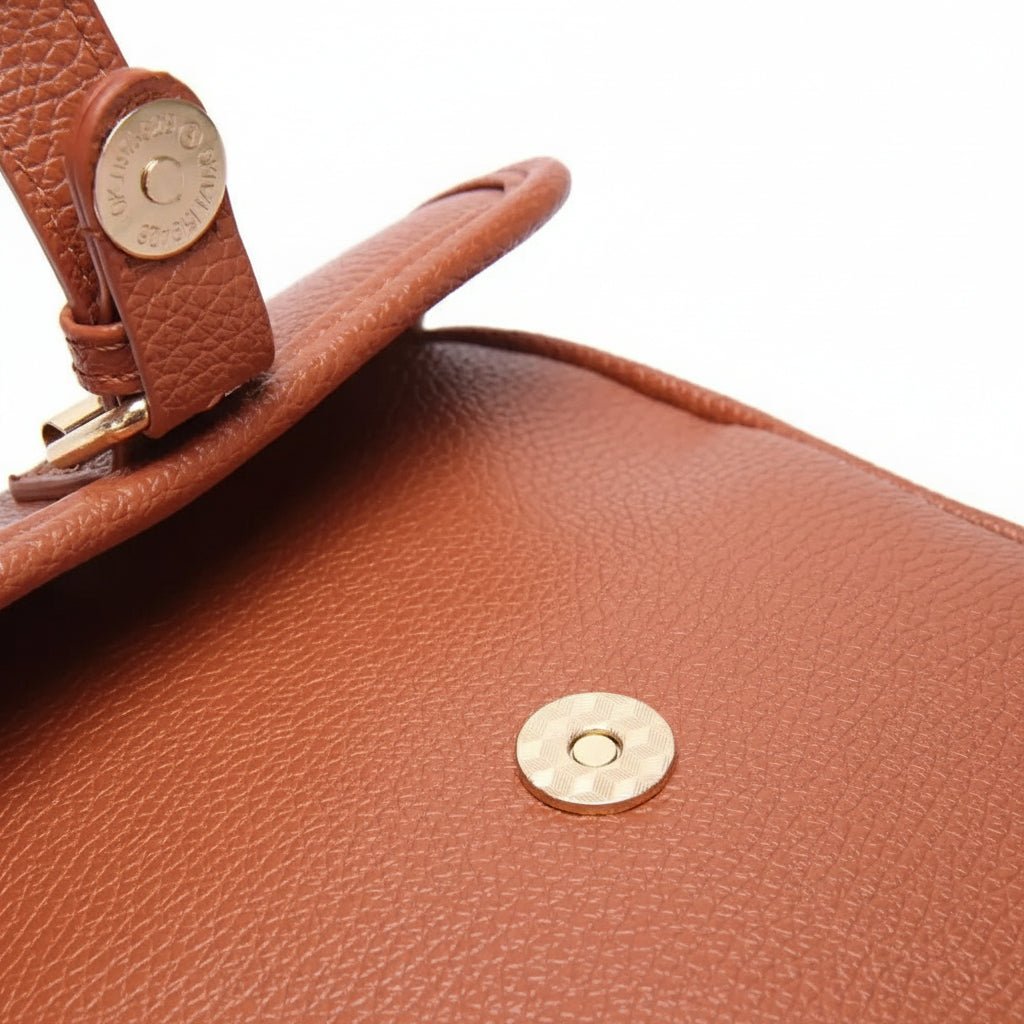 Compact Anti-Theft Bag with Adjustable Strap and Generous Storage Space