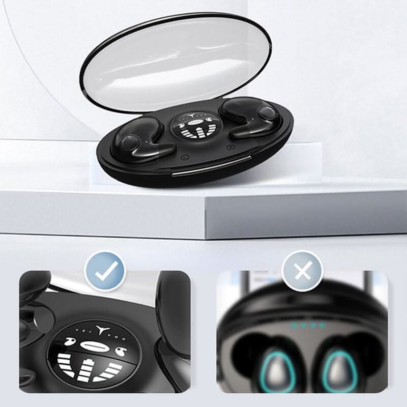 Discreet Wireless Earbuds for Comfortable Sleep