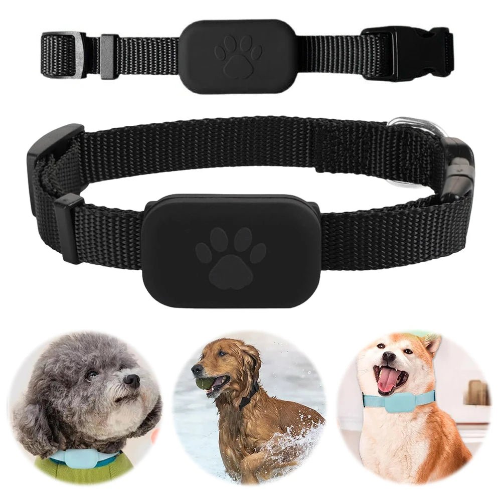 Smart GPS Pet Tracker with Adjustable Collar for Dogs and Cats
