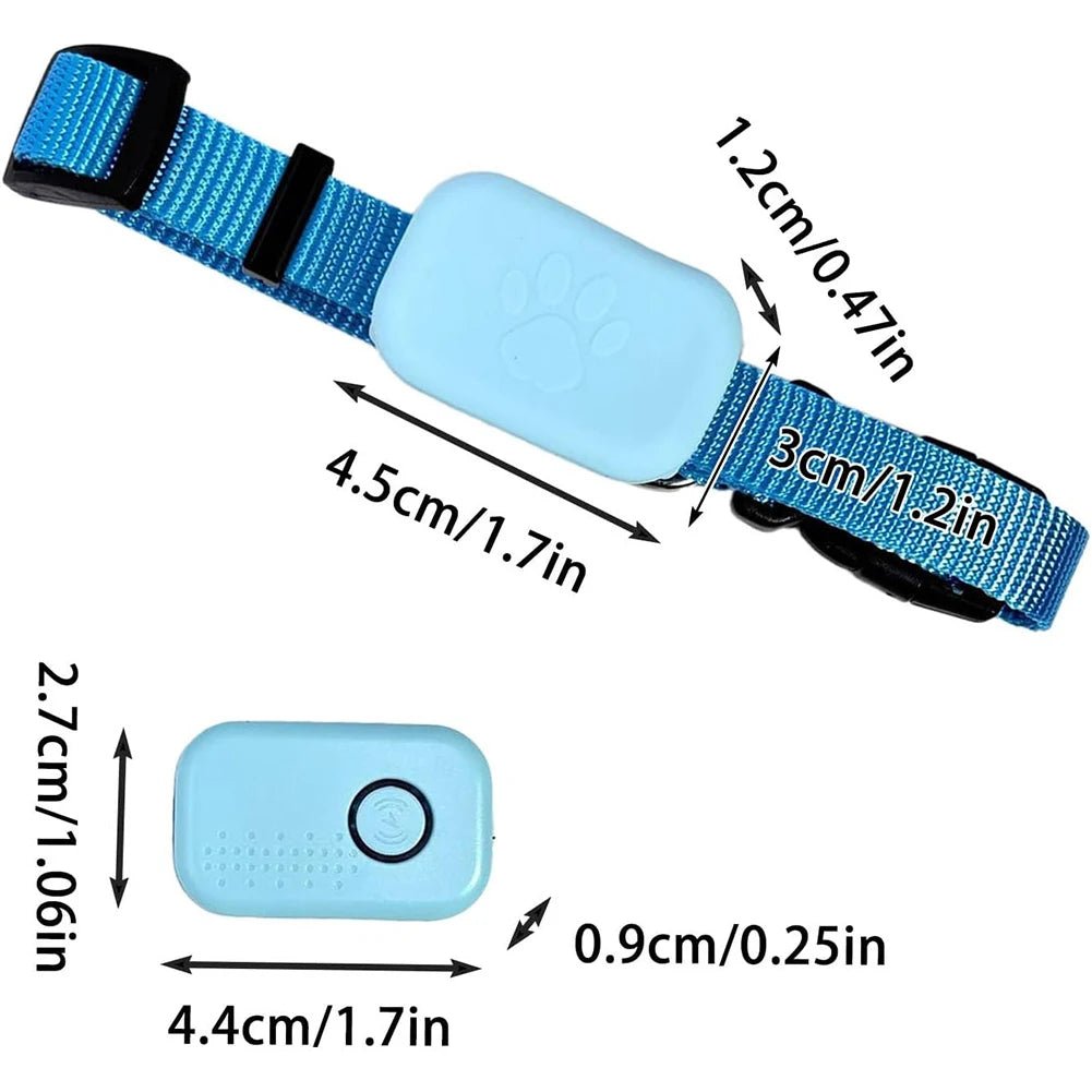 Smart GPS Pet Tracker with Adjustable Collar for Dogs and Cats