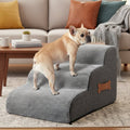 Comfortable Dog Steps for Bed with Joint-Friendly Incline