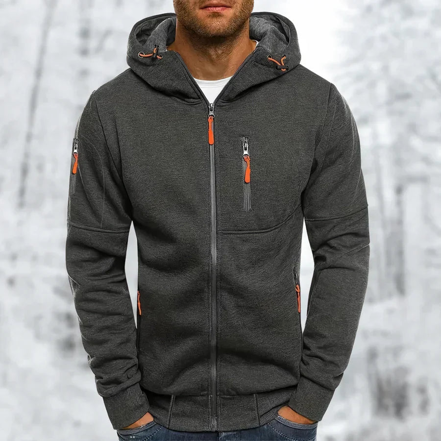 Men's Hooded Winter Jacket | Short