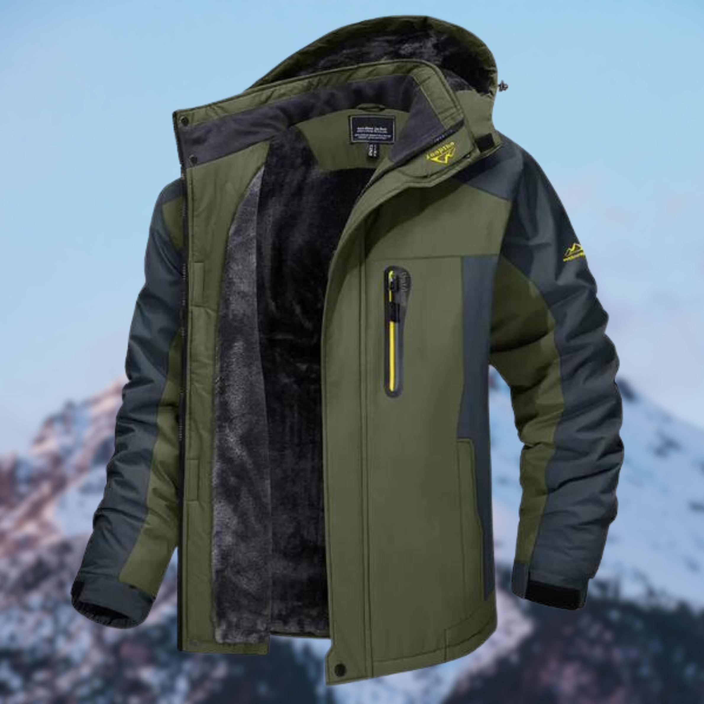 Men's Warm Winter Jacket | Waterproof