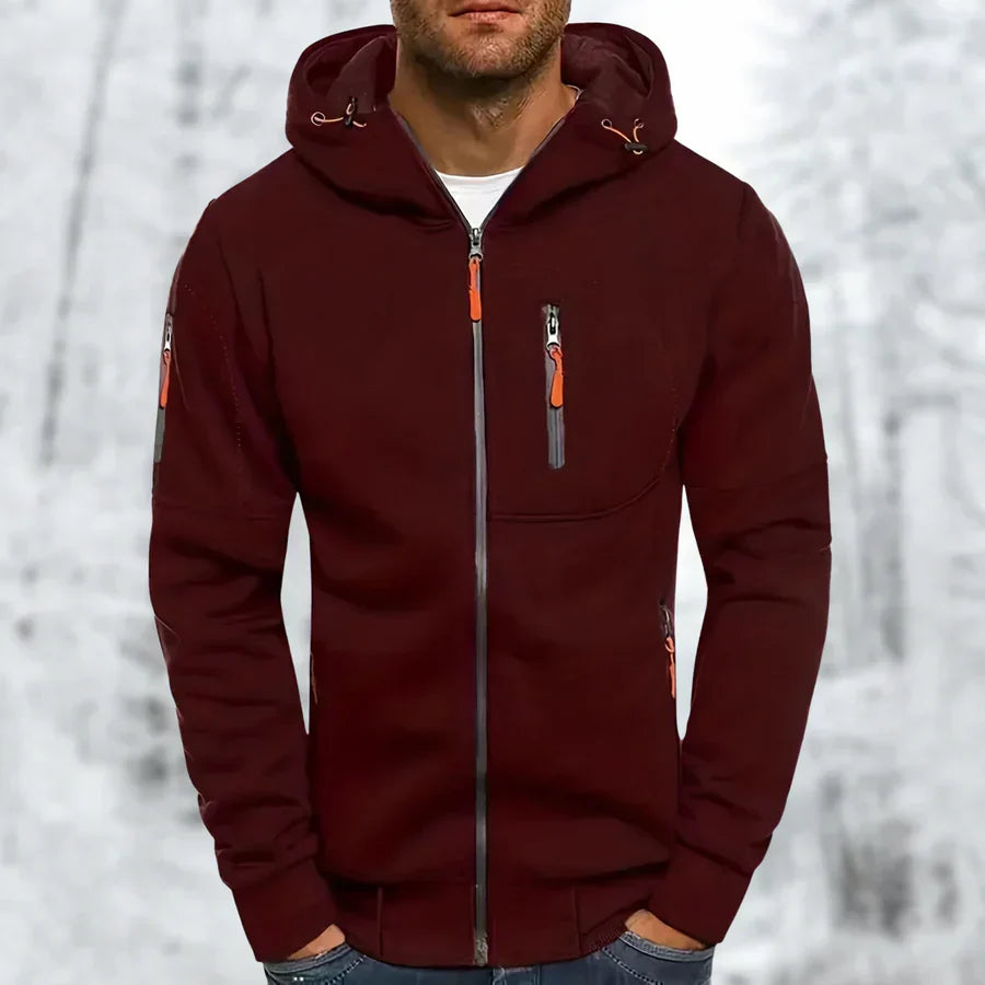 Men's Hooded Winter Jacket | Short