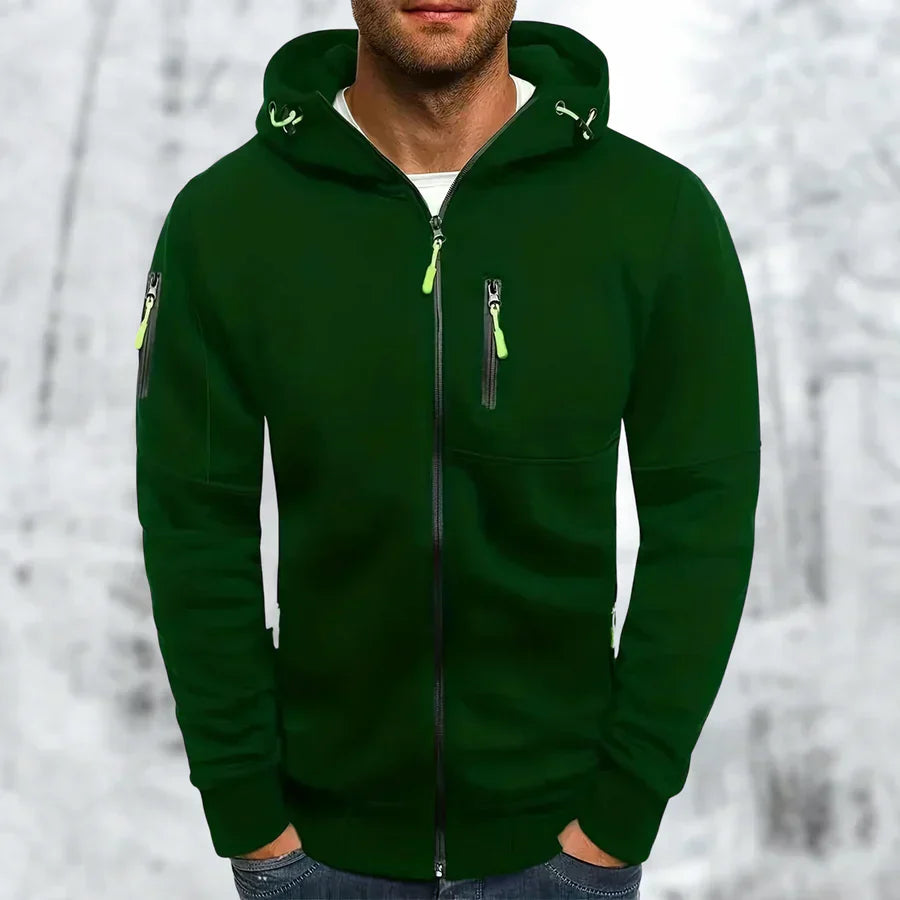 Men's Hooded Winter Jacket | Short