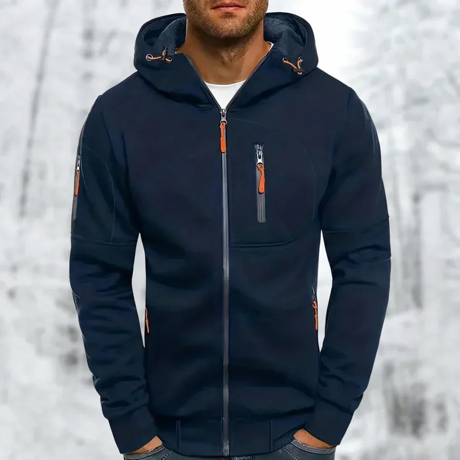 Men's Hooded Winter Jacket | Short