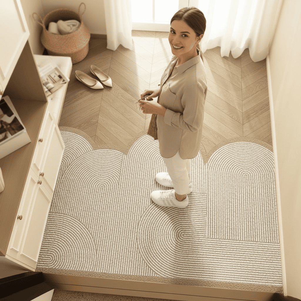 Washable Non-Slip Entrance Mat for High-Traffic Areas