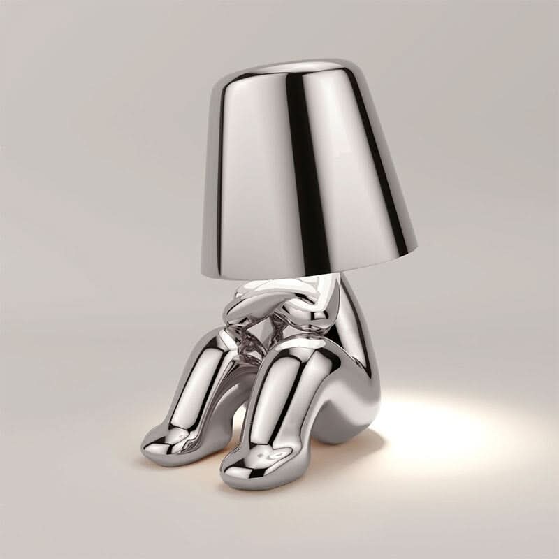 Contemporary LED Table Lamp with Adjustable Brightness