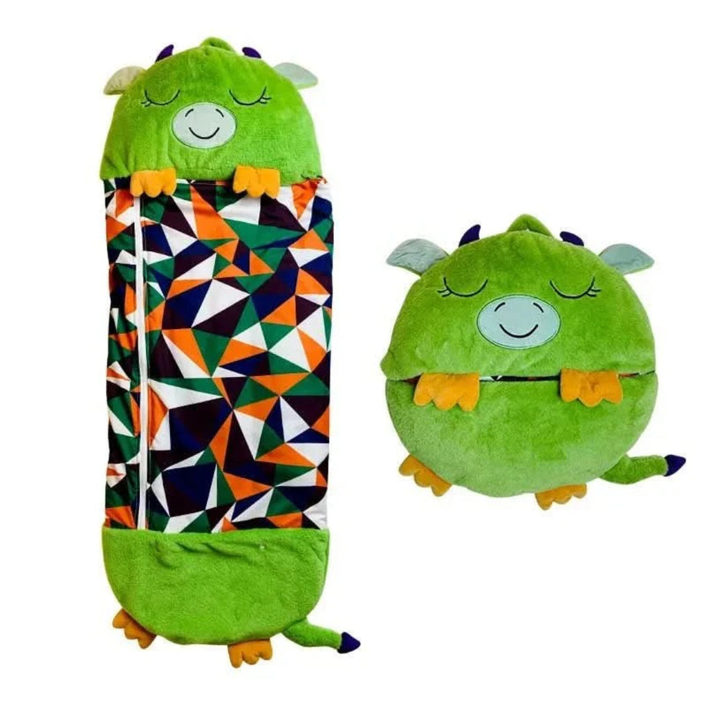 Dual-Function Plush Sleeping Bag with Cuddle Toy – Children's Sleeping Bag