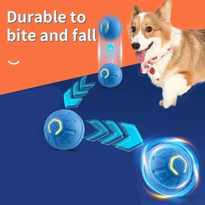 Rechargeable Interactive Bouncing Dog Ball