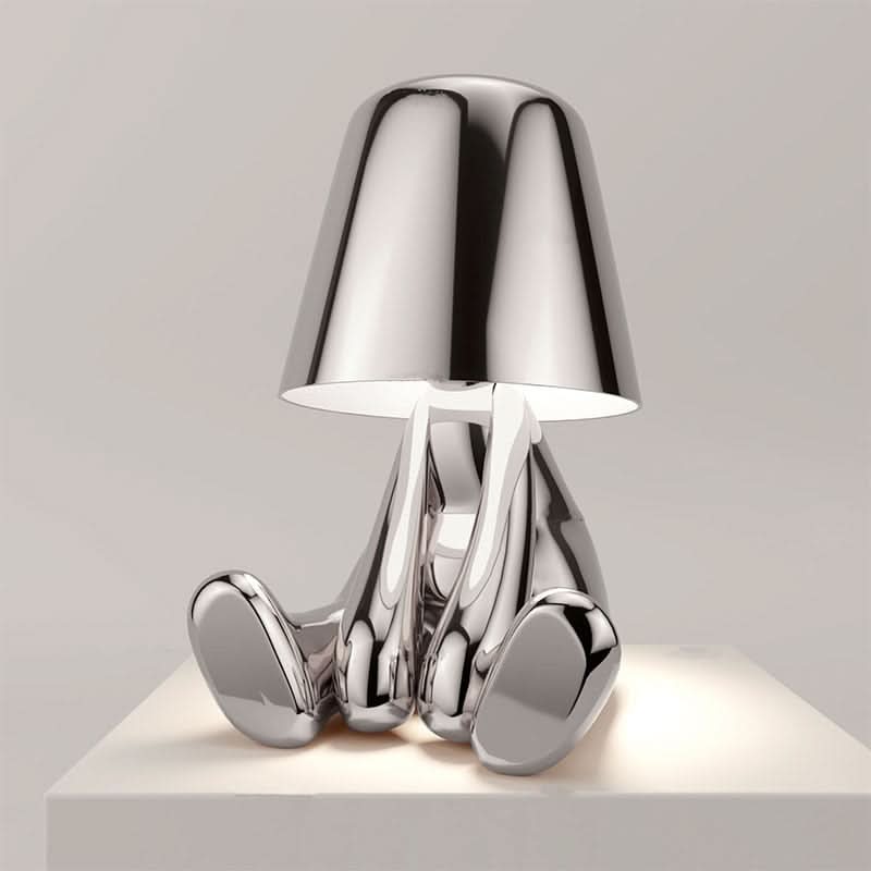 Contemporary LED Table Lamp with Adjustable Brightness