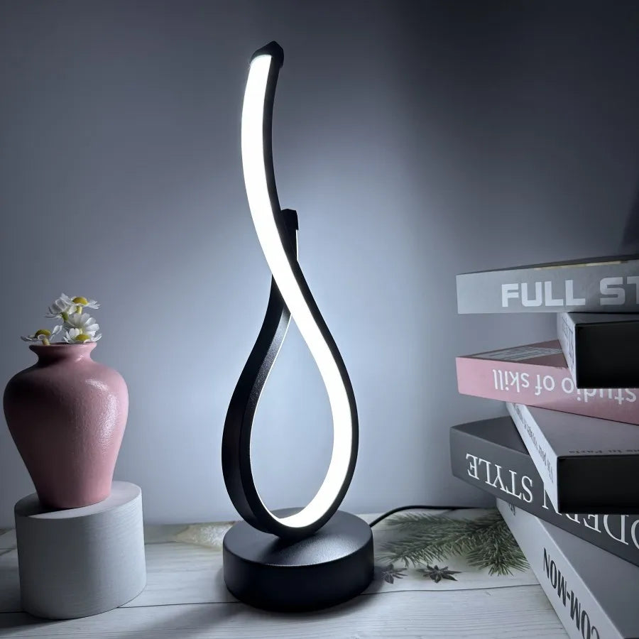 Dimmable LED Table Lamp | 3 Color Light Options | Contemporary Design