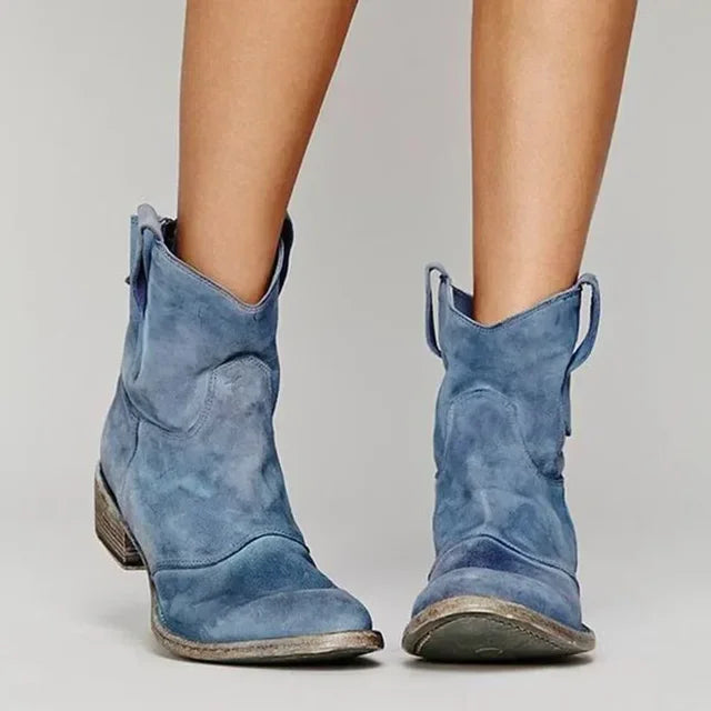 Women's Cowboy Ankle Boots | Comfortable