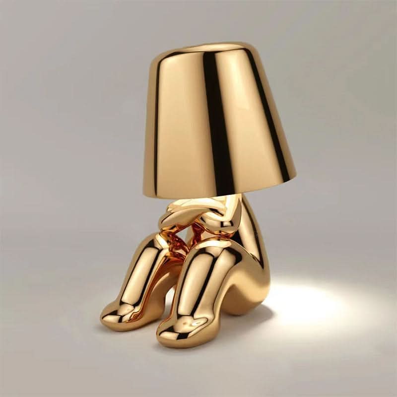 Contemporary LED Table Lamp with Adjustable Brightness