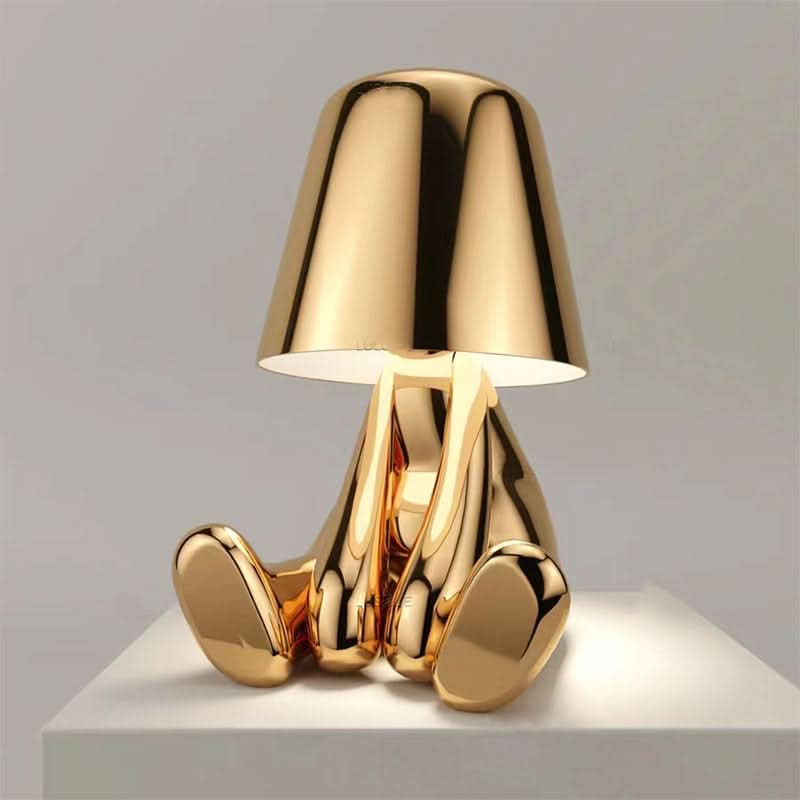 Contemporary LED Table Lamp with Adjustable Brightness