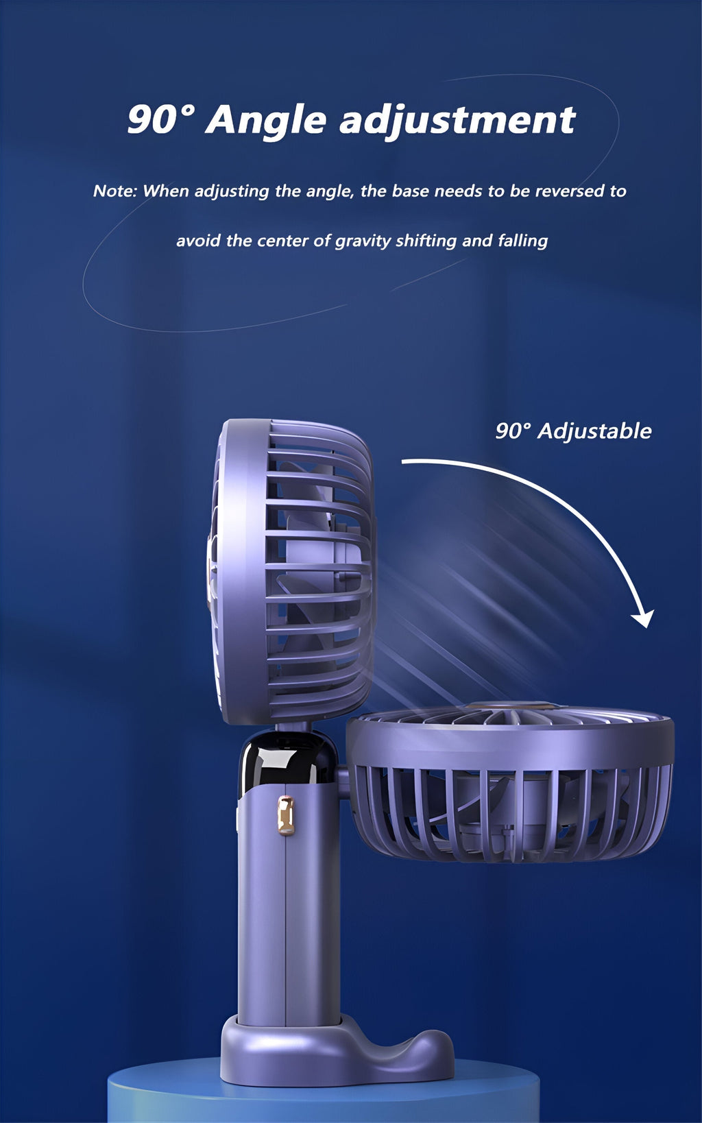 Portable Rechargeable Mini Fan for Immediate Cooling