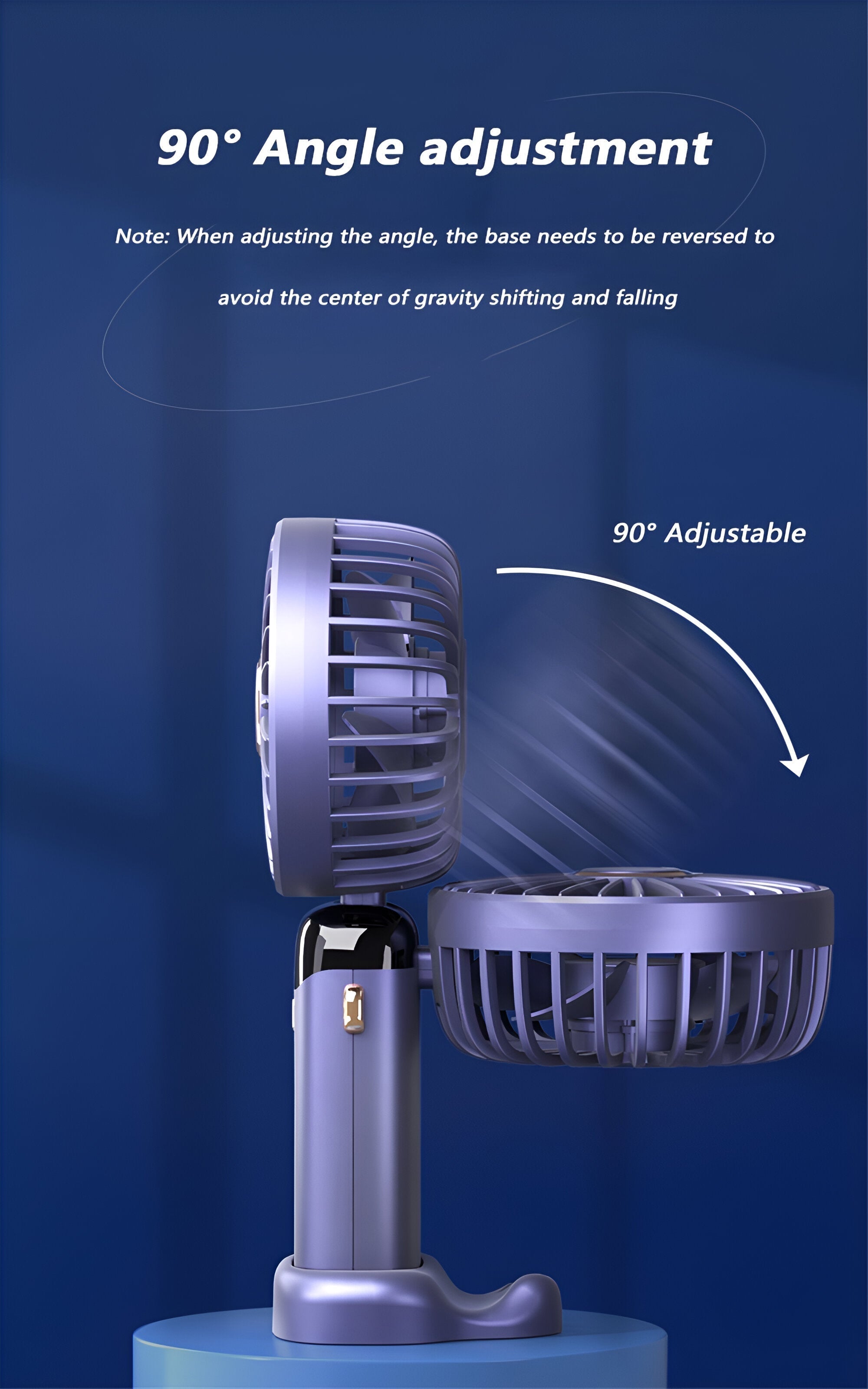 Portable Rechargeable Mini Fan for Immediate Cooling