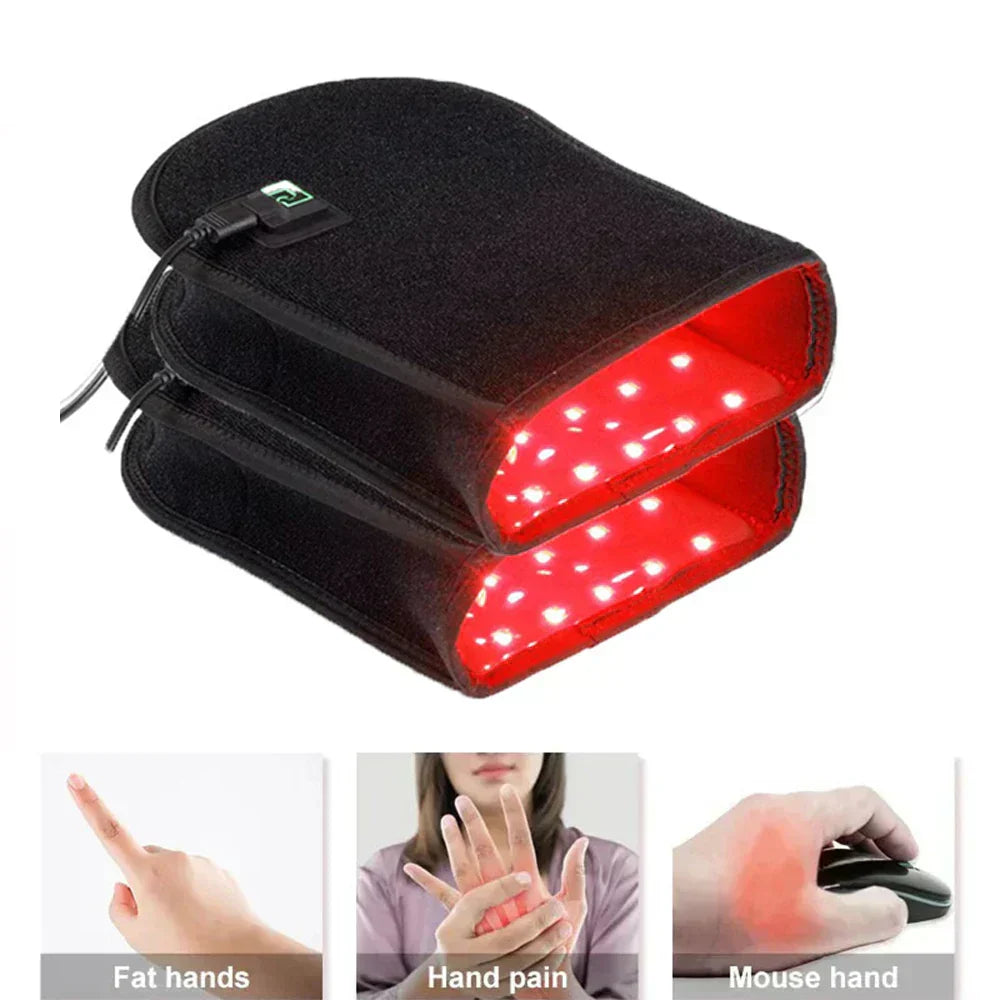 Red Light Therapy Glove for Alleviating Joint Pain