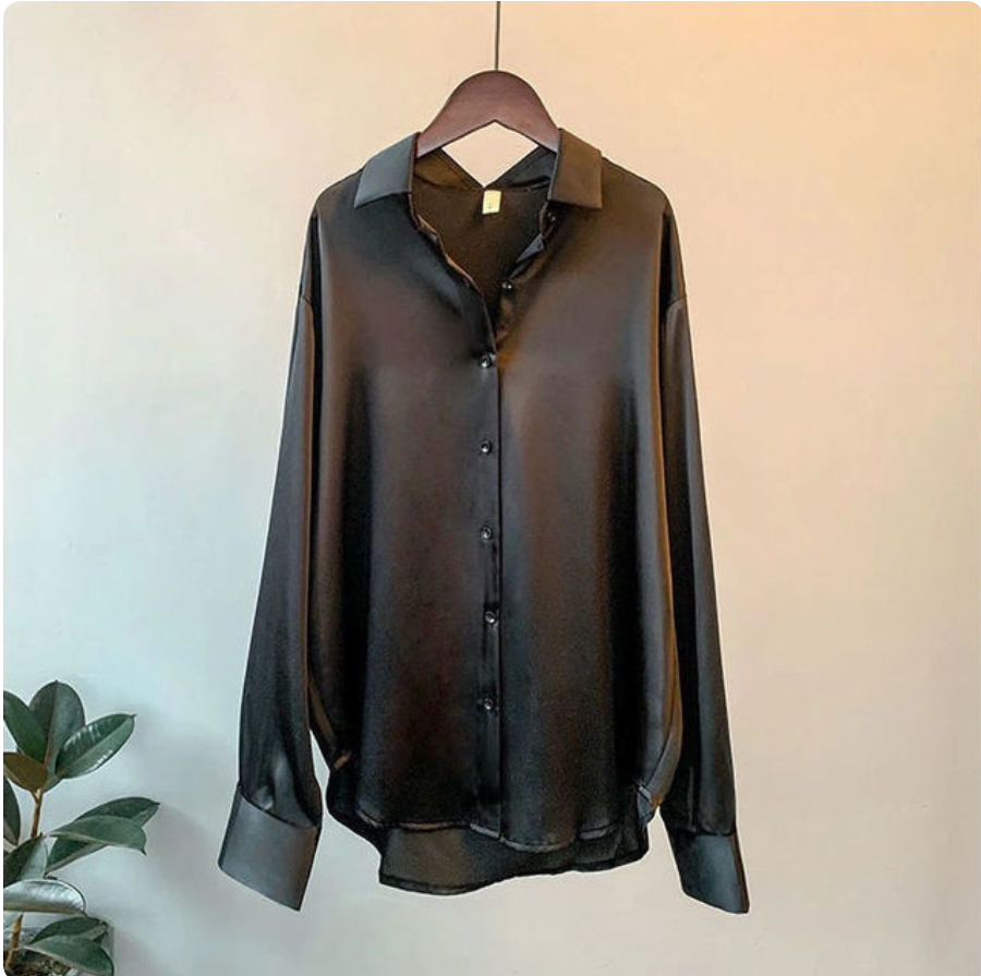 Women's Plus Size Casual Blouse | Long Sleeve