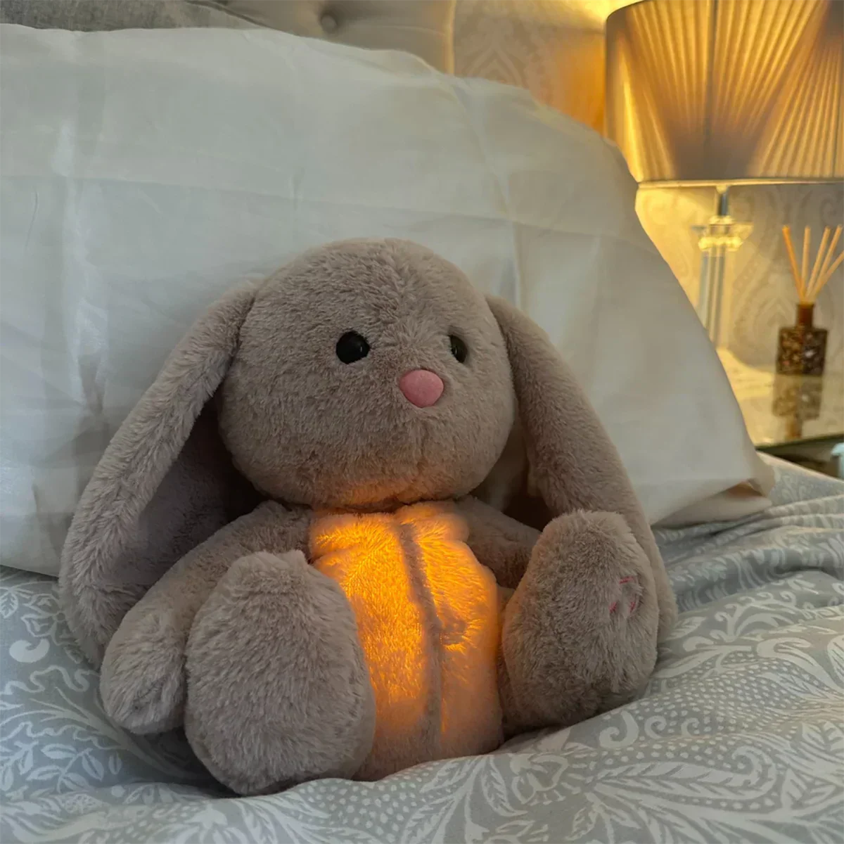 Relaxing Stuffed Bunny | Soothing Plush Toy for Comfort and Well-Being