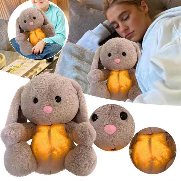 Relaxing Stuffed Bunny | Soothing Plush Toy for Comfort and Well-Being