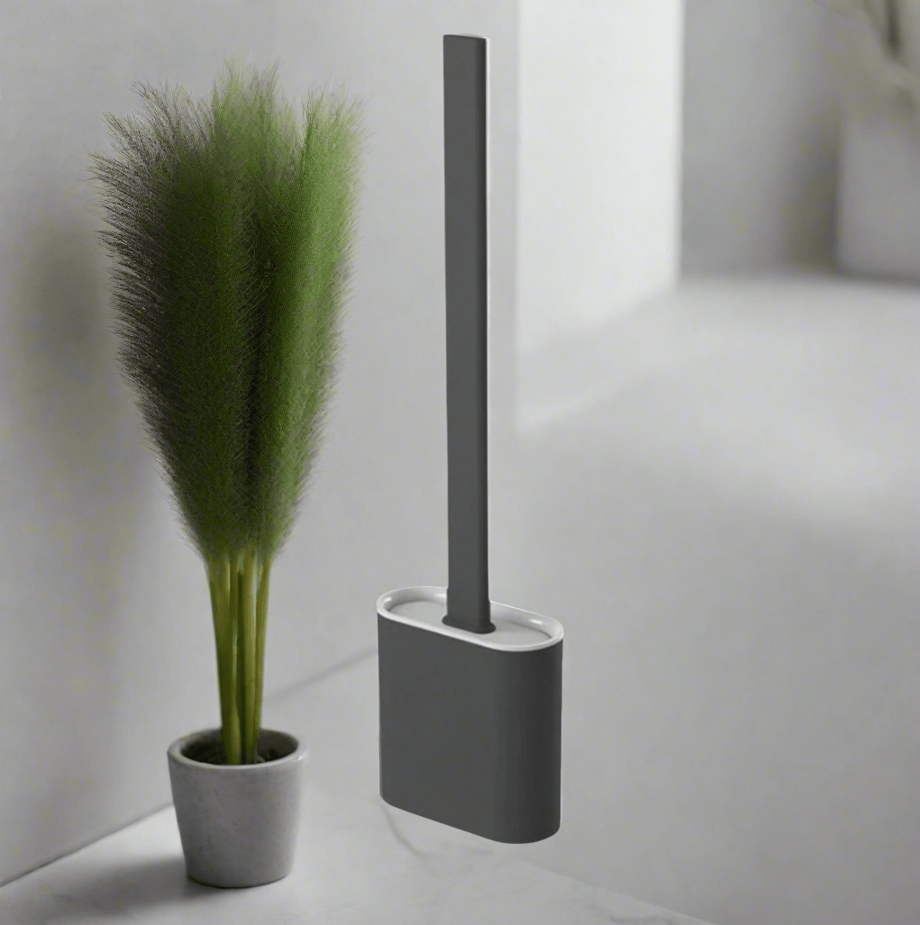 Flexible Silicone Toilet Cleaning Brush