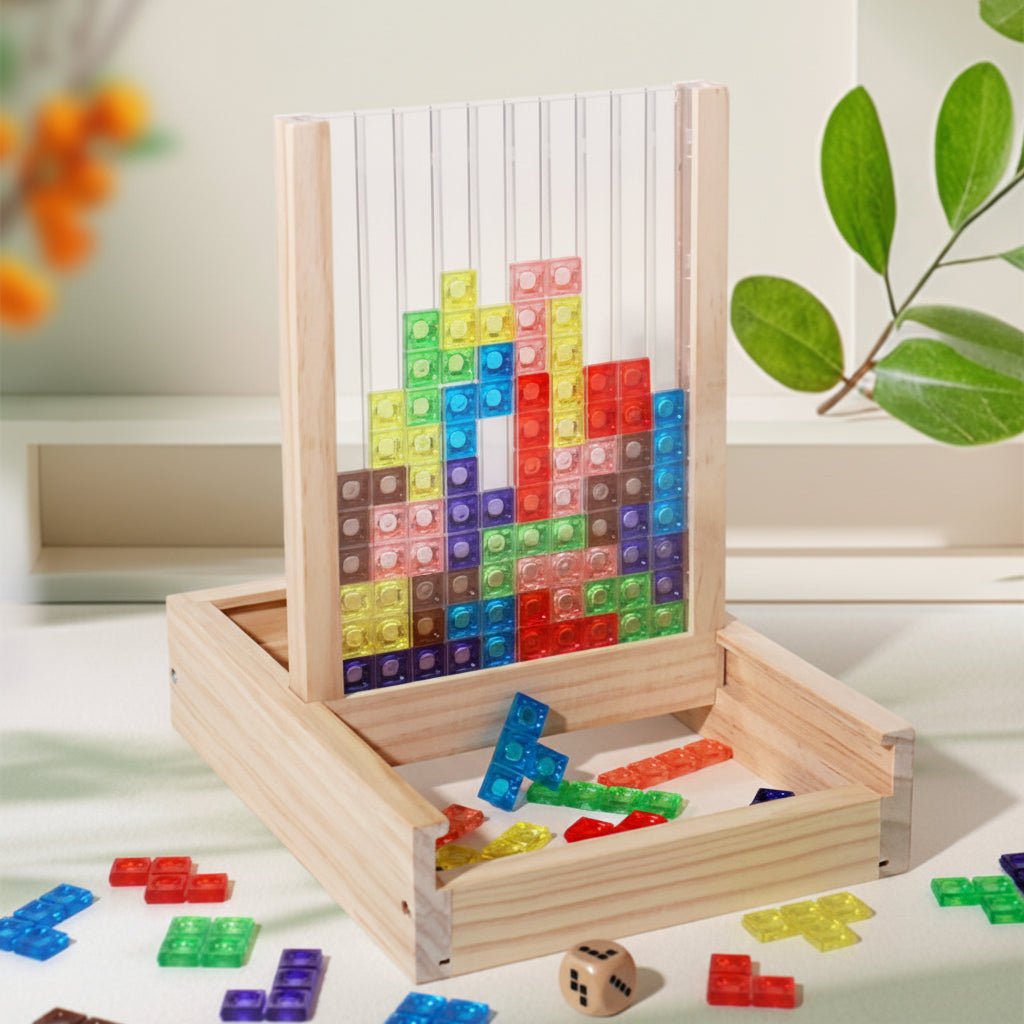 Eco-Friendly Wooden Puzzle for Engaging Play and Cognitive Growth