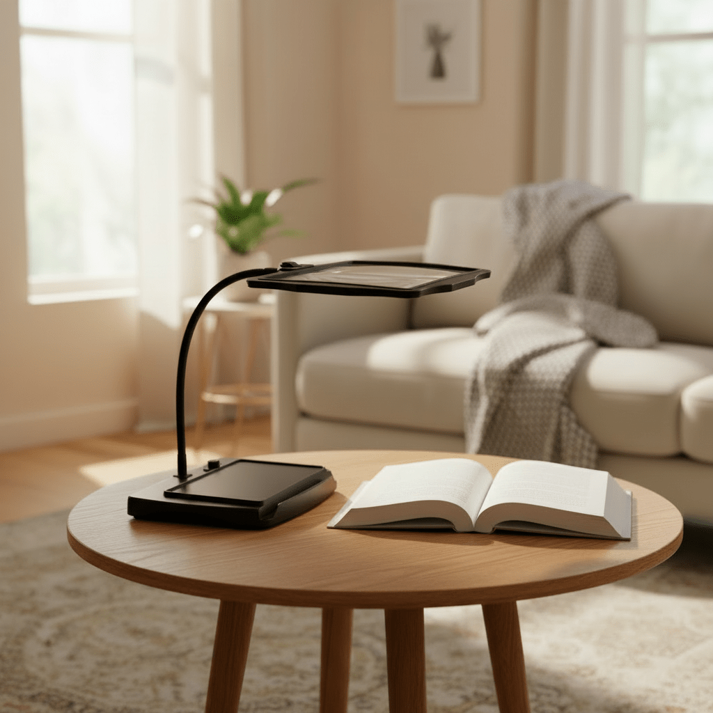 LED Table Magnifier for Accurate Work and Enhanced Clarity
