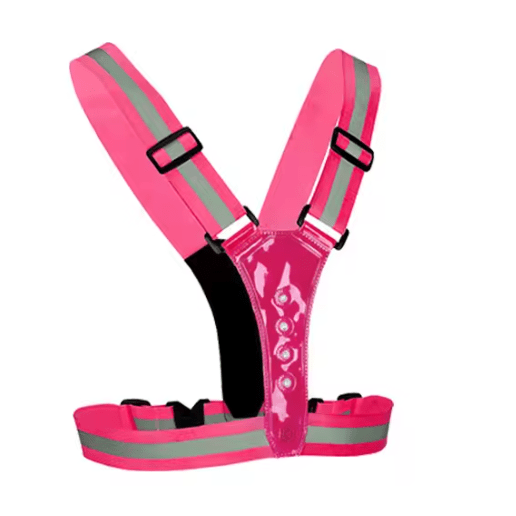 Adjustable LED Safety Vest – 3 Modes for Night Training