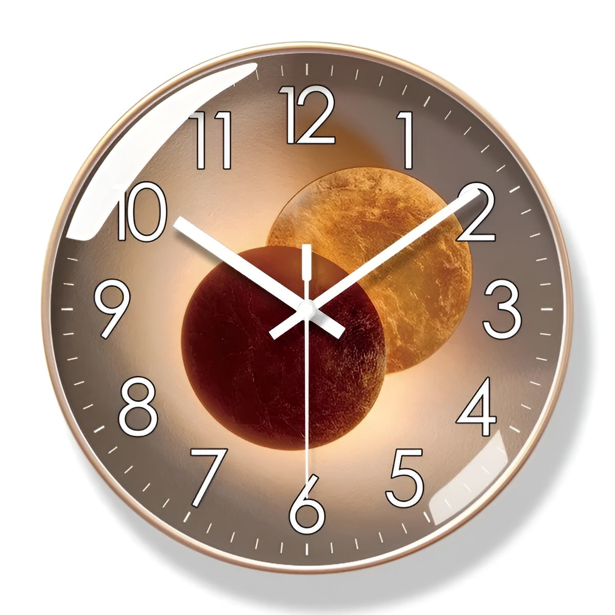 Chic and Contemporary Wall Clock – Ideal for a Stylish Home