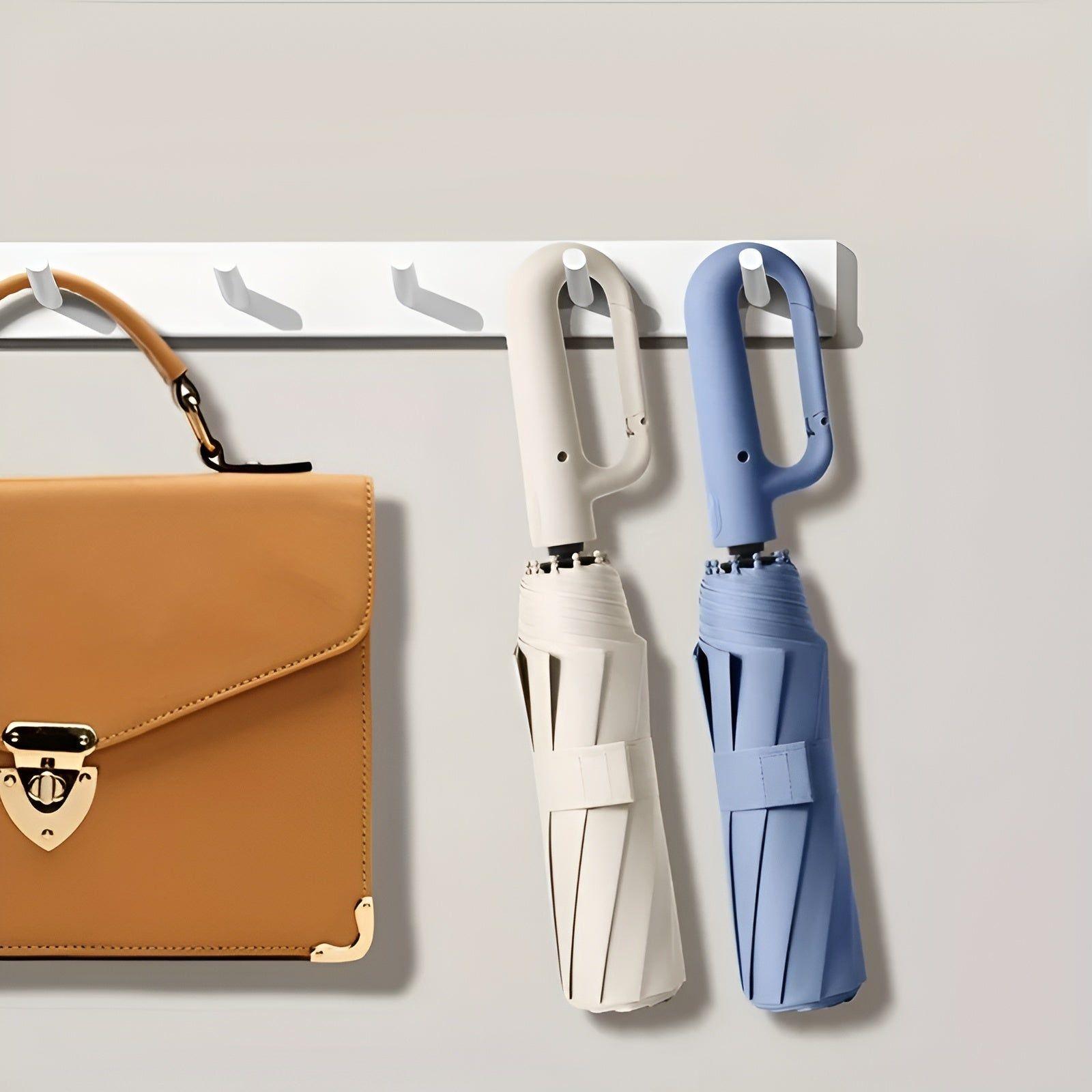 Automatic Folding Umbrella with Strap Handle