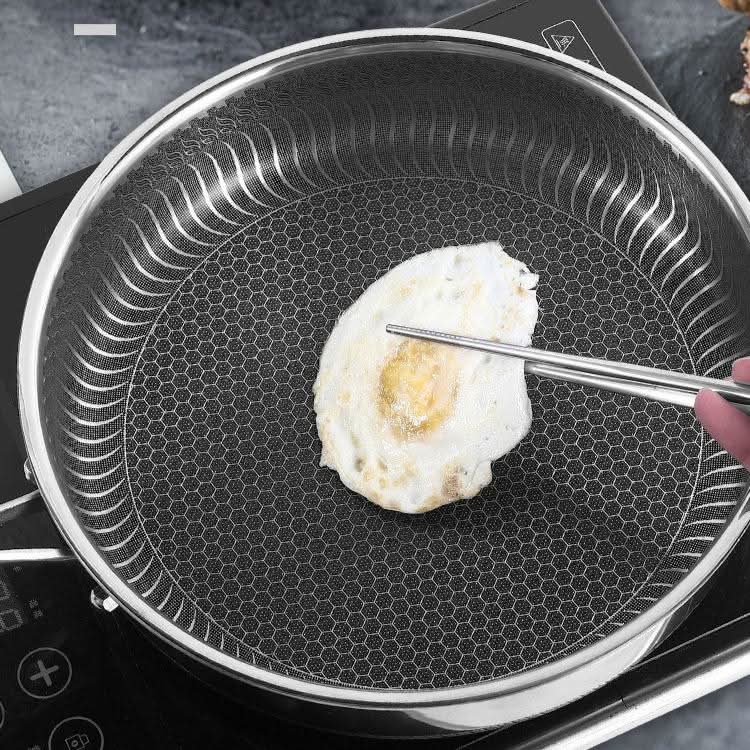 High-Quality Stainless Steel Skillet