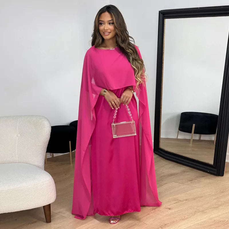 Women's Satin Evening Dress | Maxi