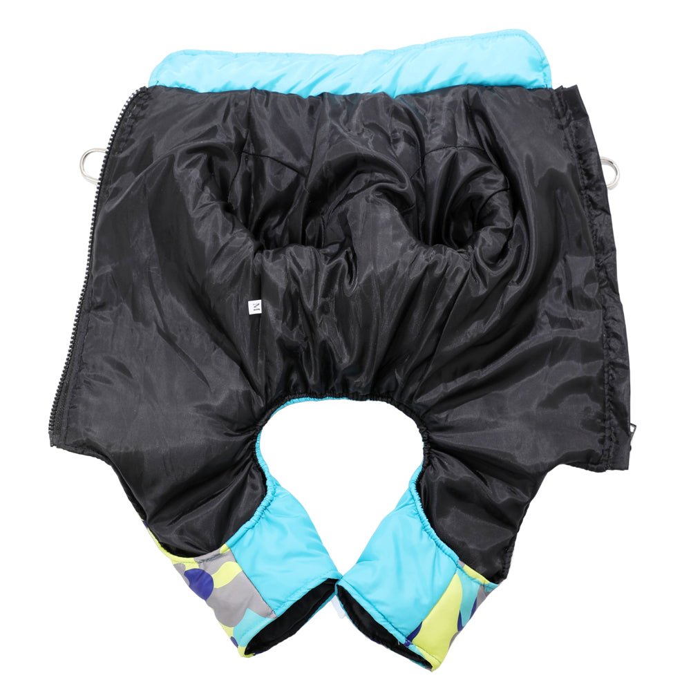 Insulated and Waterproof Winter Dog Jacket with Reflective Stripes