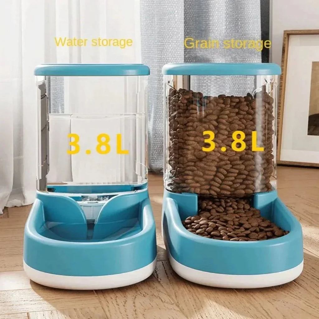 Self-Dispensing Pet Food Feeder