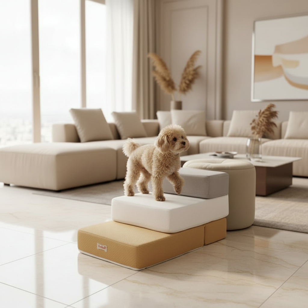 High-Quality Luxury Dog Steps for Safe Access to Couch and Bed