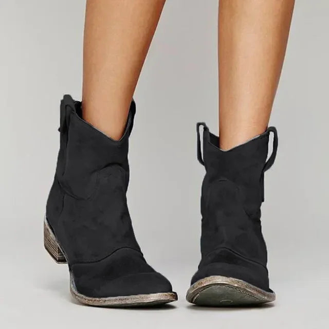 Women's Cowboy Ankle Boots | Comfortable