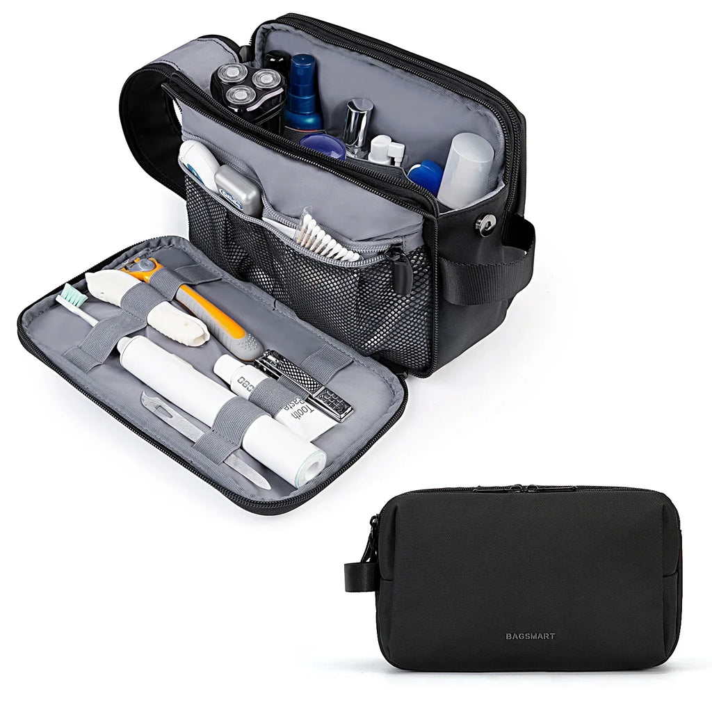 Waterproof Cosmetic Bag for All | Lightweight Toiletry Organizer in S/M/L | Travel Accessory for Toiletries & Makeup | Unisex Travel Organizer