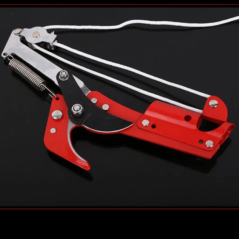 Telescopic Pole Pruner | Rope-Pull Tree Pruner with SK5 Steel Blade | Perfect for Fruit Trees and High Branches