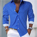 Men's Striped Shirt | Breathable